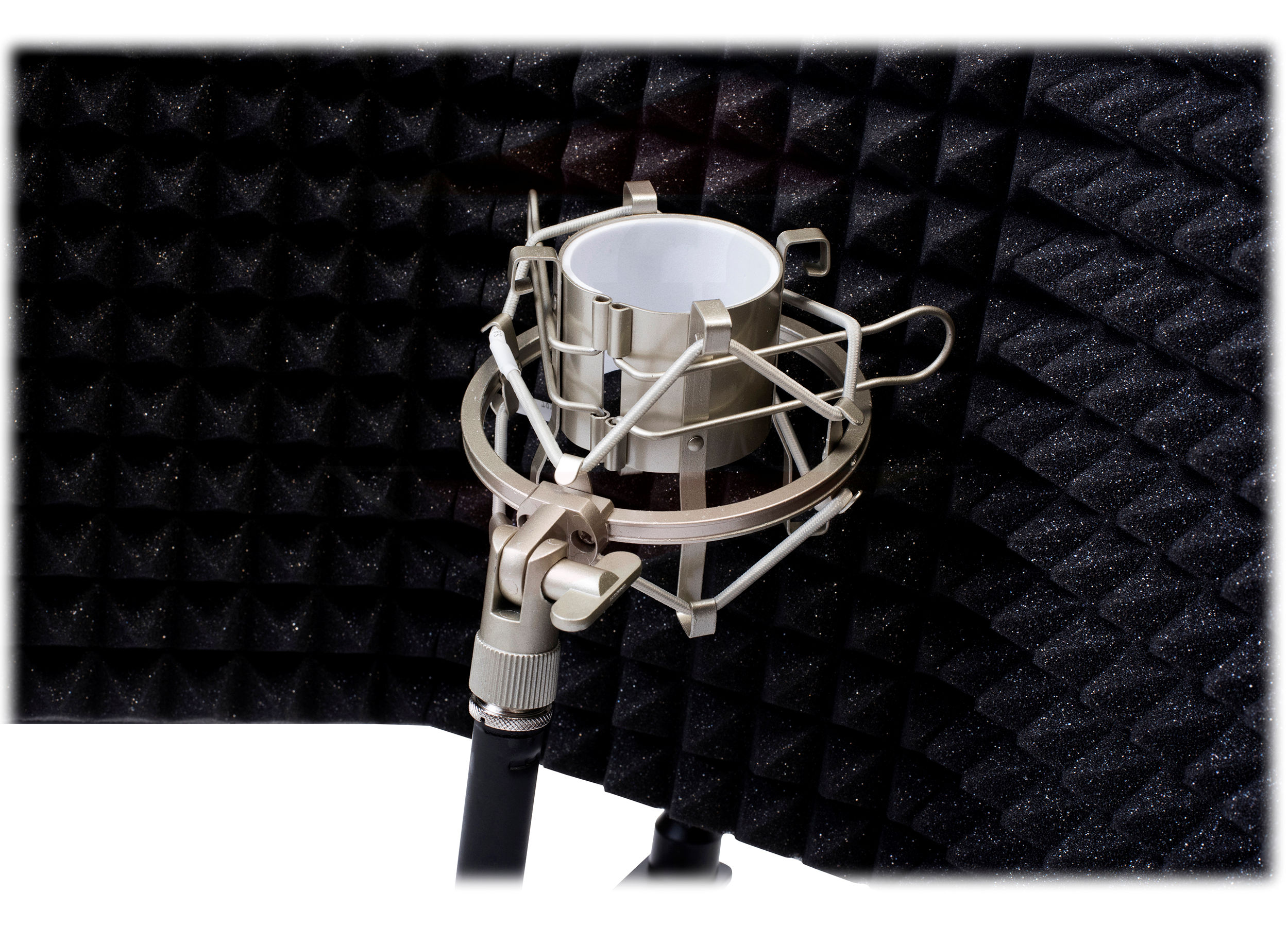 Studio Microphone Diffuser Isolation Sound Absorber Foam Panel Shield