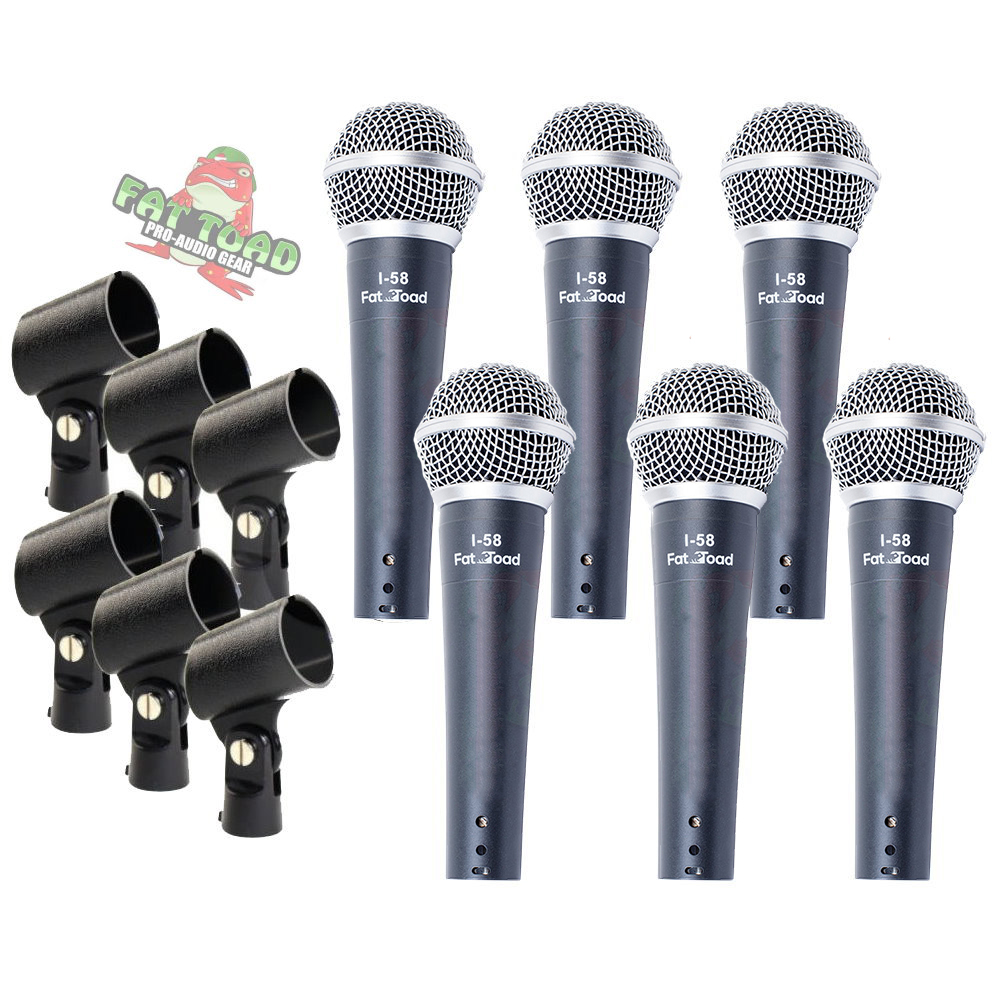 Cardioid Dynamic Vocal Microphones Singing Handheld Recording Studio