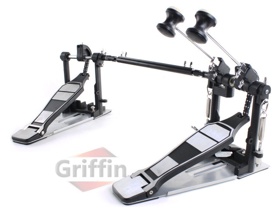 Double Bass Pedal Kick Drum Pedal by Griffin