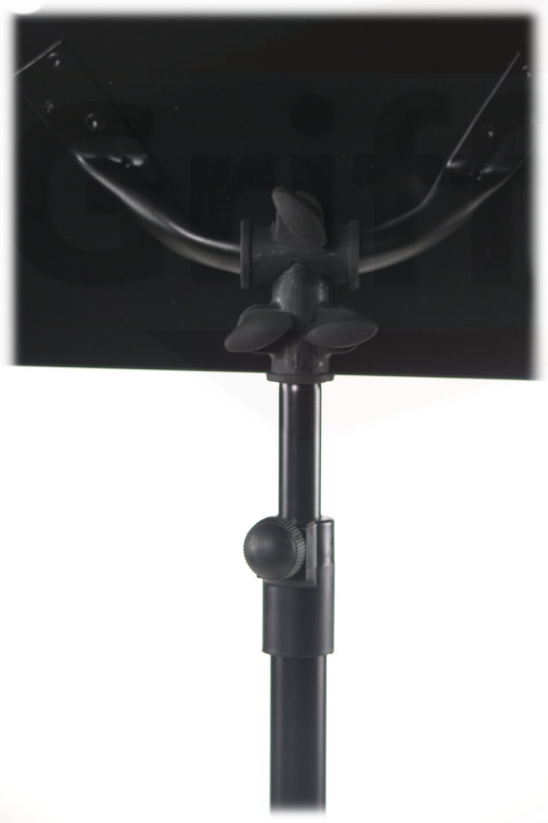 2 Pack Music Stand Deluxe CONDUCTOR Sheet Metal Tripod Folding Stage Holder