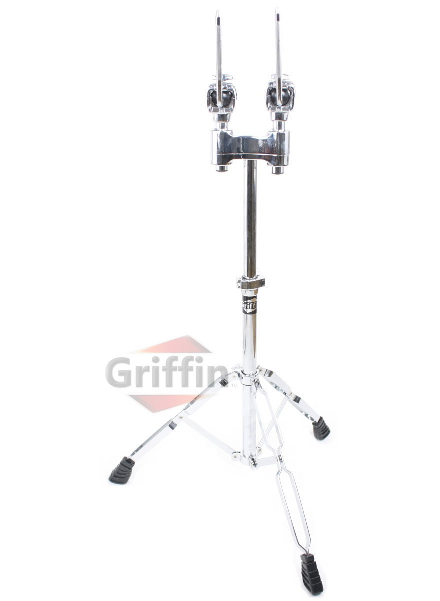 Double Tom Drum Stand, Double Tom Stands with Holder Hardware Mount