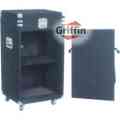 Rackmount Road Case Studio Mixer Rack Mount Stand with Casters DJ Cabinet 25U by Griffin