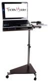 Laptop Computer Stand Cart PC Rolling Portable Table on Wheels by Griffin