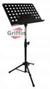 Conductor Music Stand Sheet Metal Folding Deluxe Holder by Griffin
