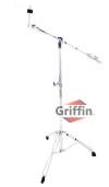 Double-Braced Cymbal Boom Stand Drum Hardware by Griffin