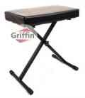 Padded Keyboard Bench Deluxe Folding Seat by Griffin