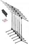 Microphone Boom Stand Package 6 PACK of Microphone Stands with Mic Clips by Griffin