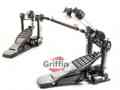 Double Kick Drum Pedal for Bass Drum by Griffin