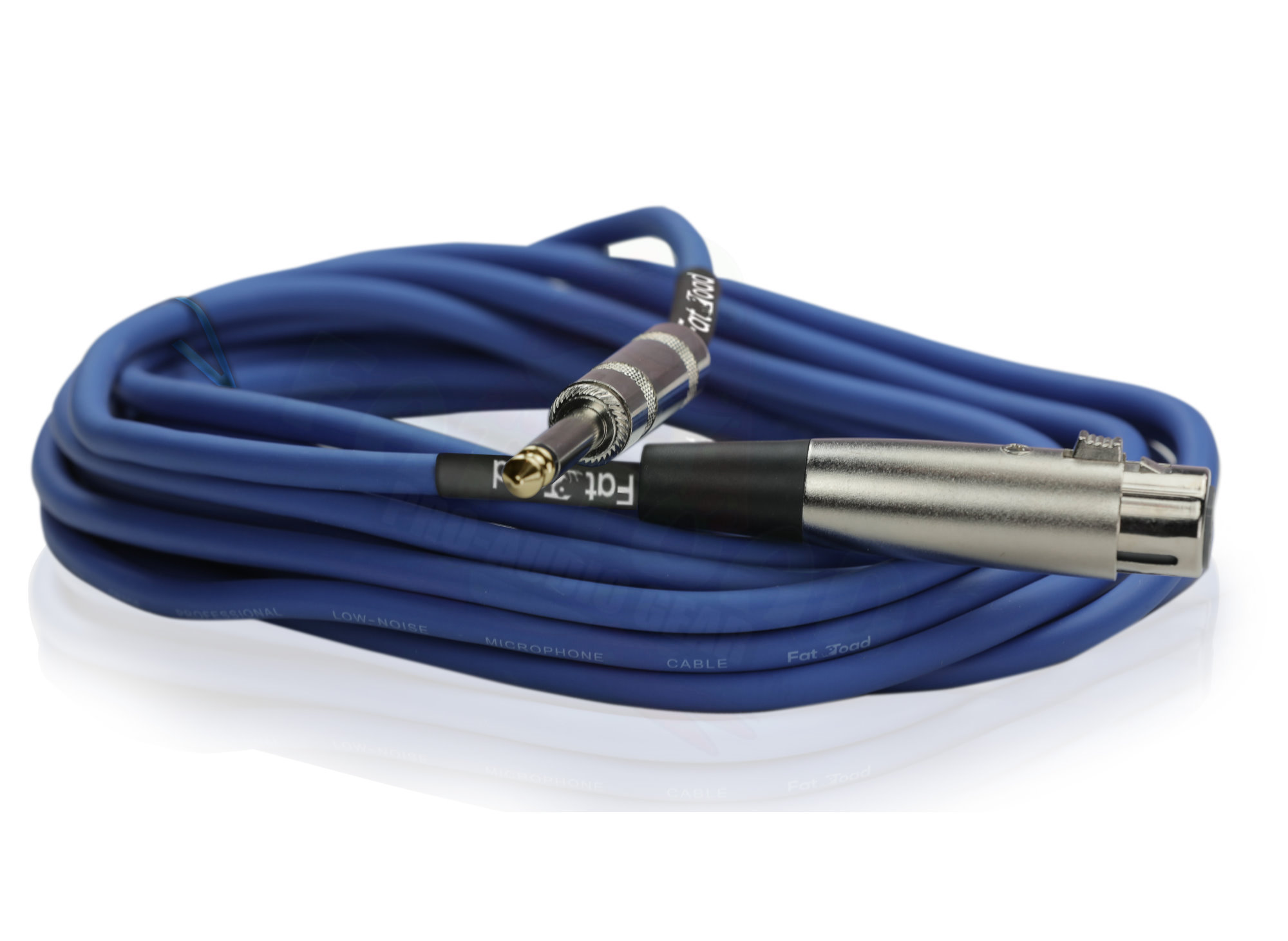 XLR Female to 1/4 Male Jack Microphone Cables FAT TOAD 4 Wire Mic Cord