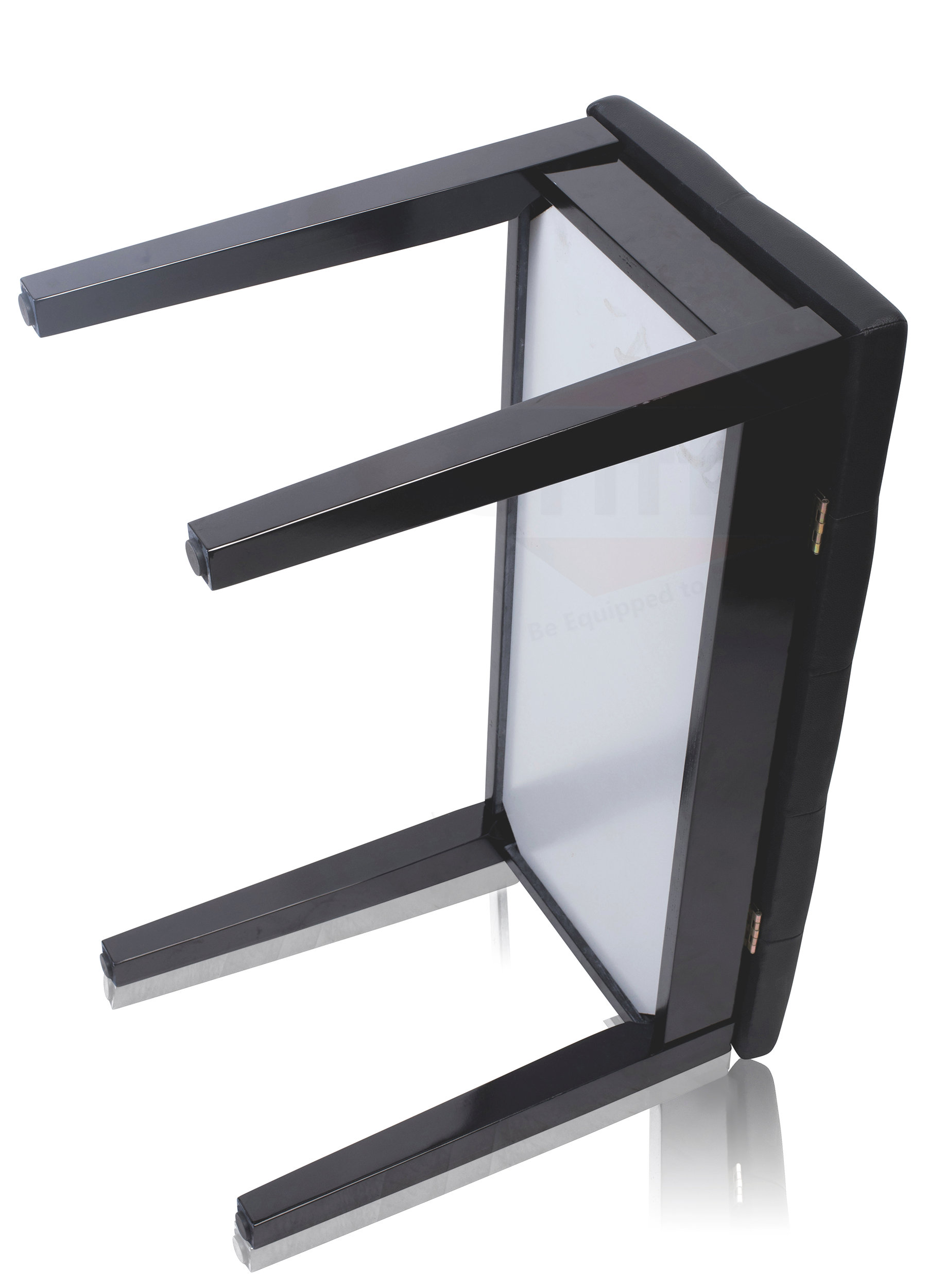 Black Piano Bench With Storage By Griffin Leather Wood Keyboard