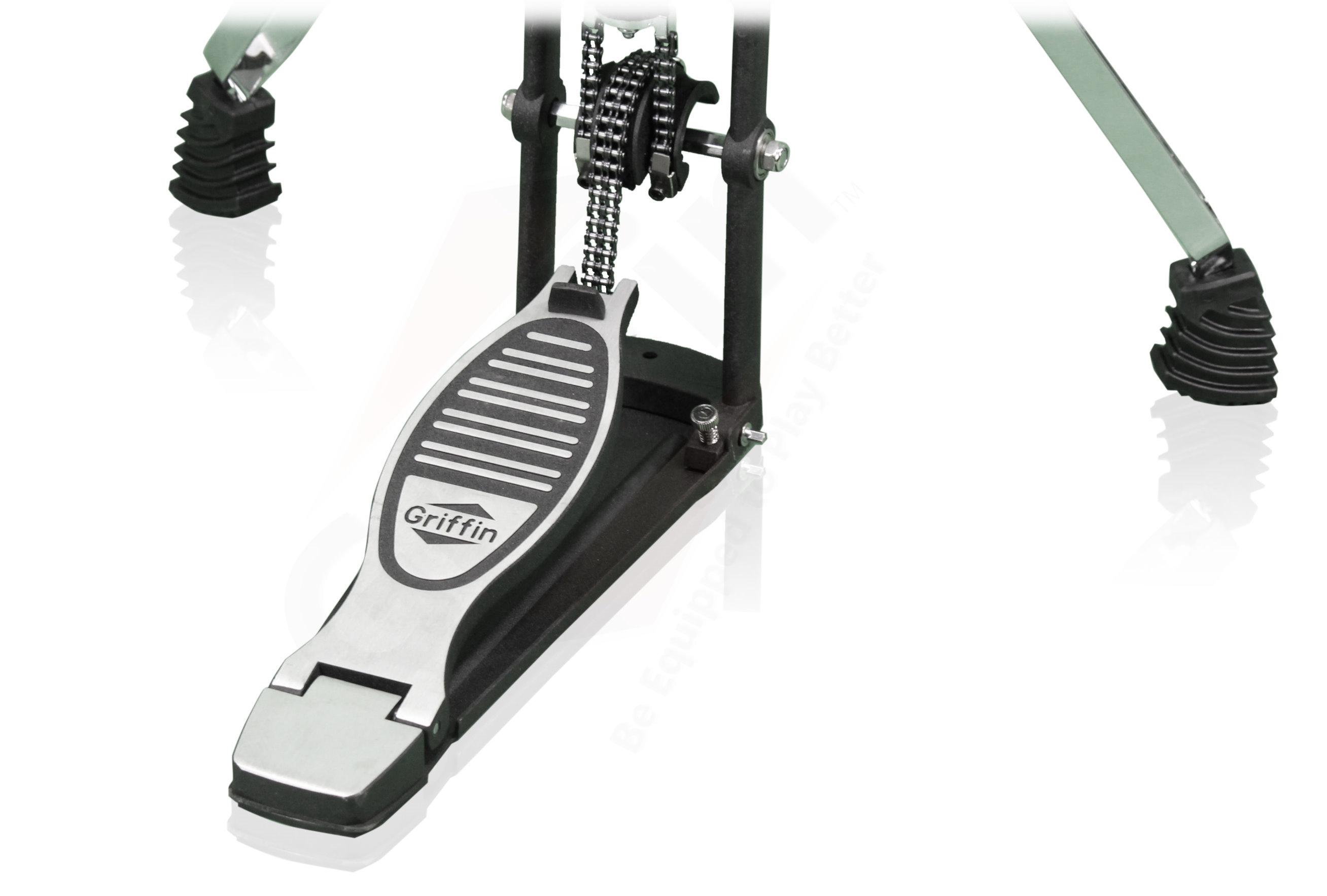 GRIFFIN 2 Leg HiHat Stand Percussion No Leg High Hat Pedal Cymbal Drum Mount 609132684388 eBay
