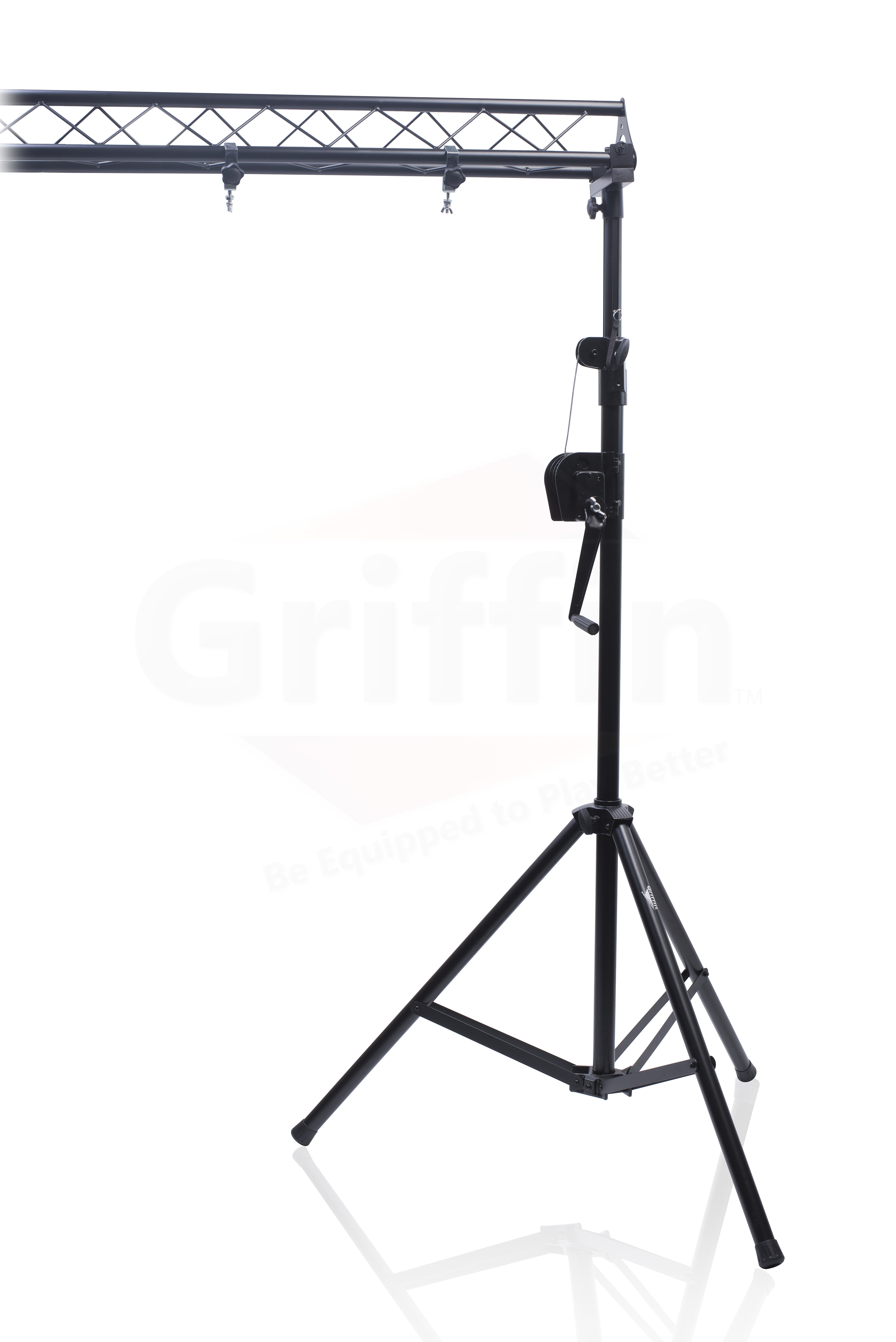 Crank Up Triangle Truss Light Stand DJ Booth Lighting Trussing Stage