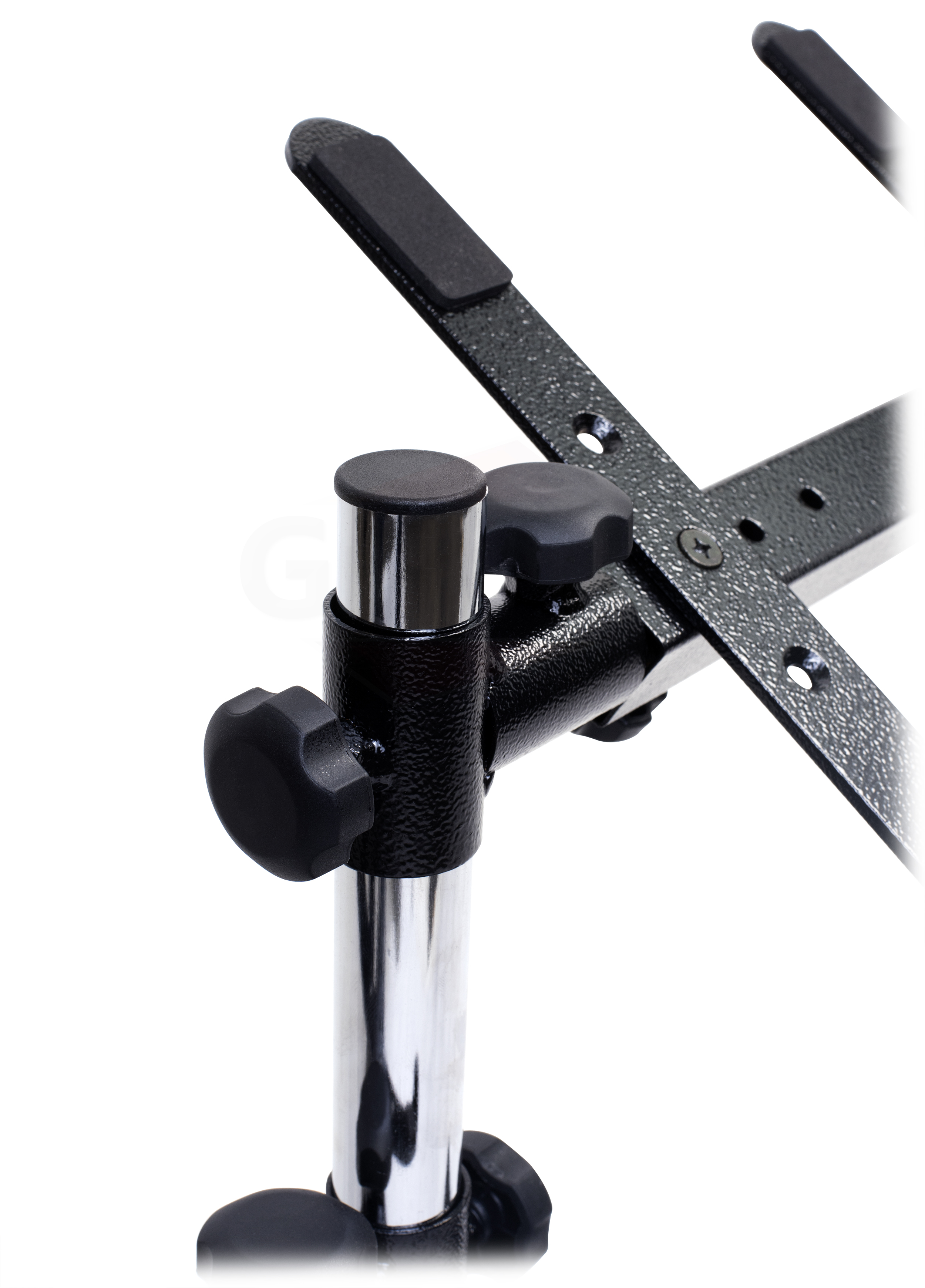 DJ Double Computer Laptop Stand Duel Mount Holder Studio Mixer