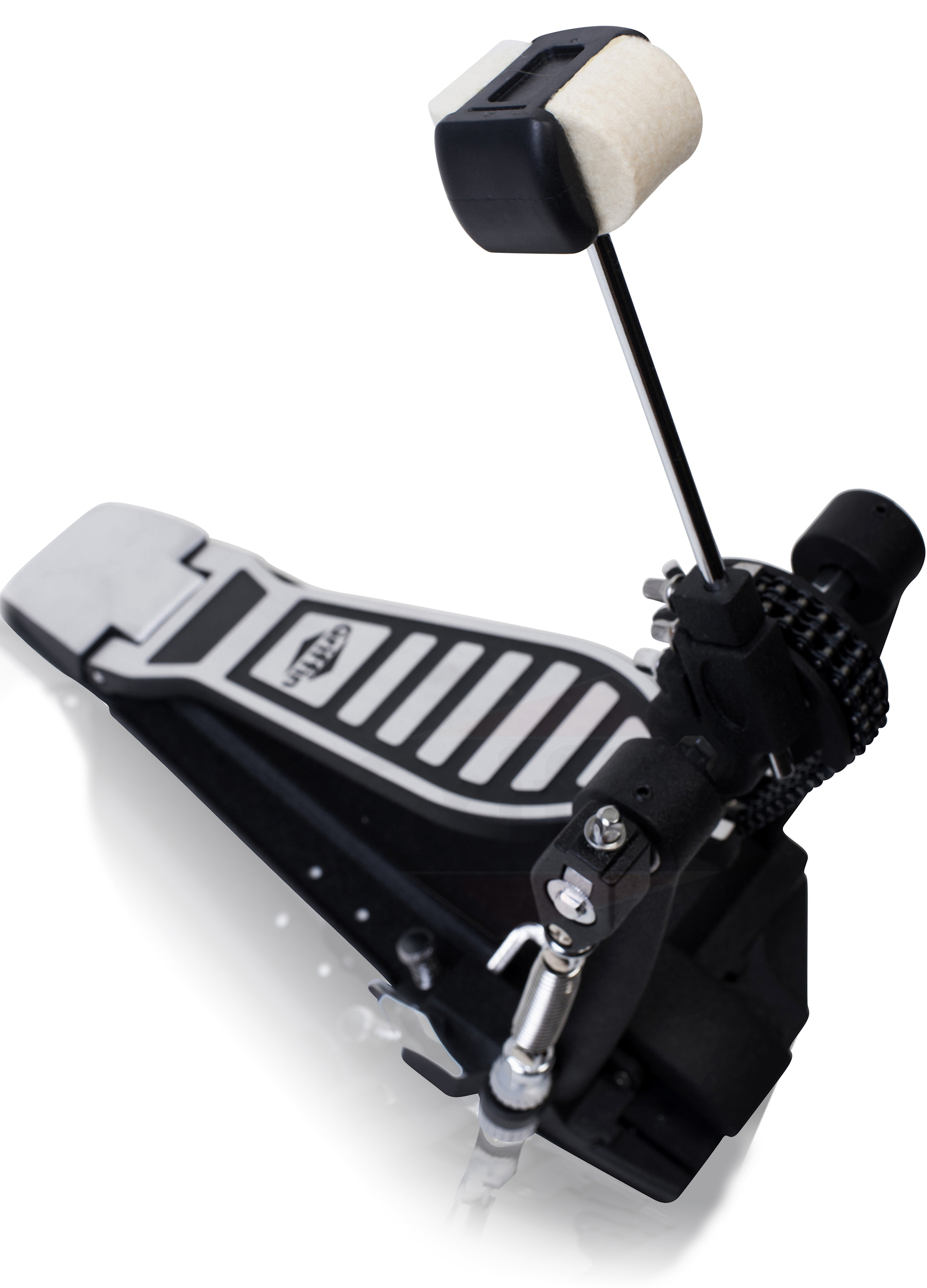 Bass Drum Pedal Griffin Single Kick Foot Percussion Hardware Double