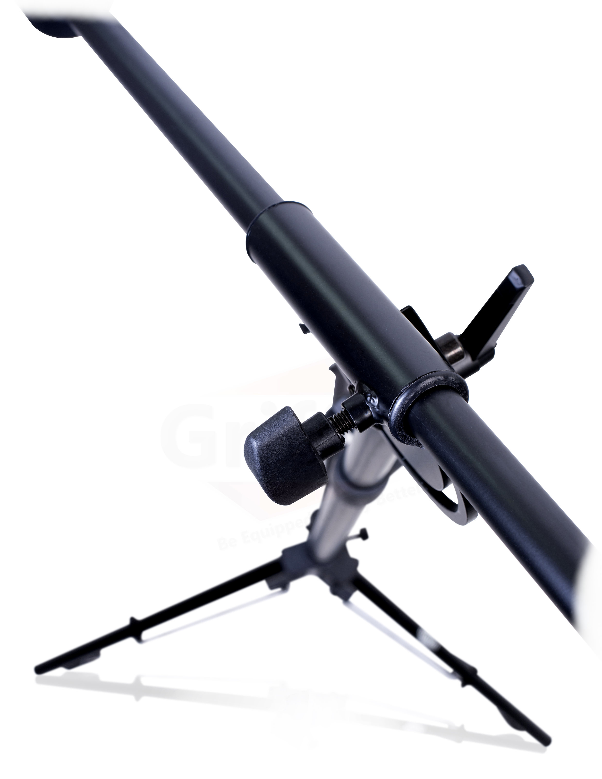 Studio Microphone Stand On Wheels Tall Overhead Boom Arm Mic Mount